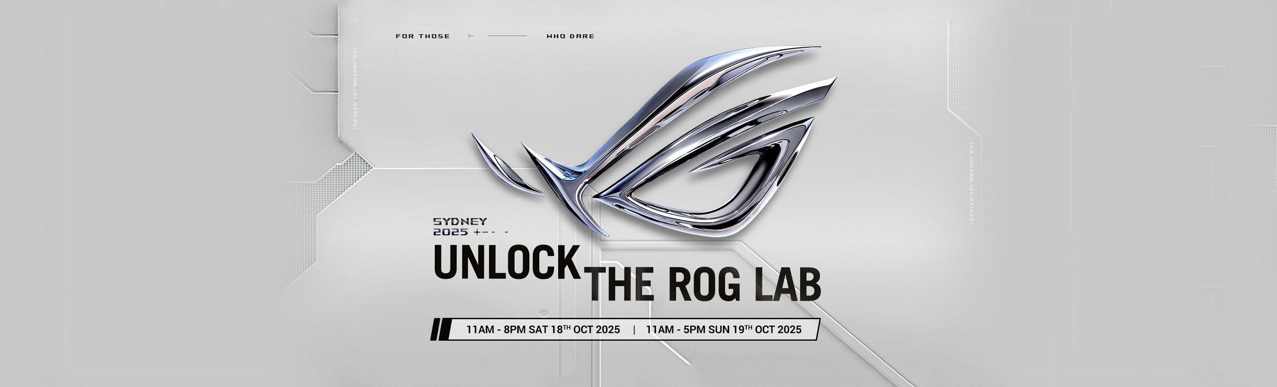 unlock the rog lab