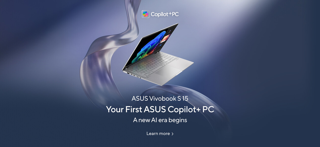 ASUS Vivobook S15 - first Copilot AI PC Laptop