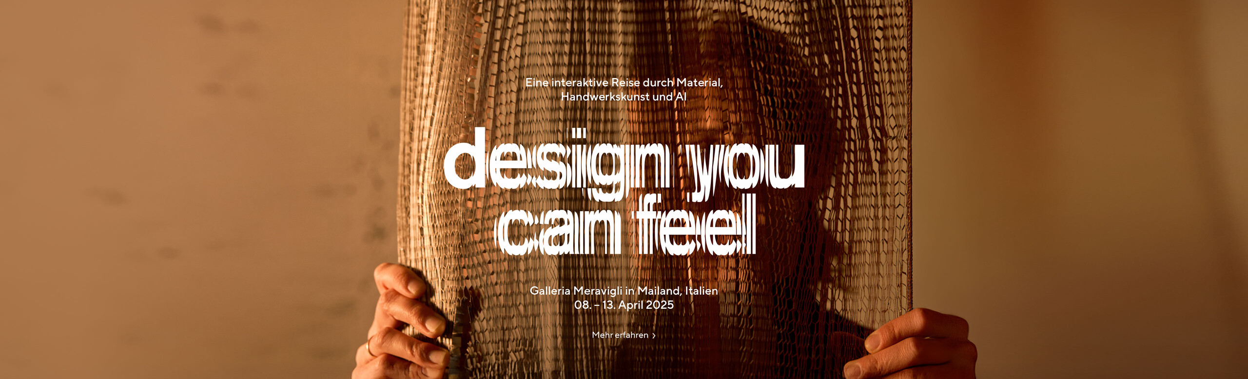 design you can feel milan design week
