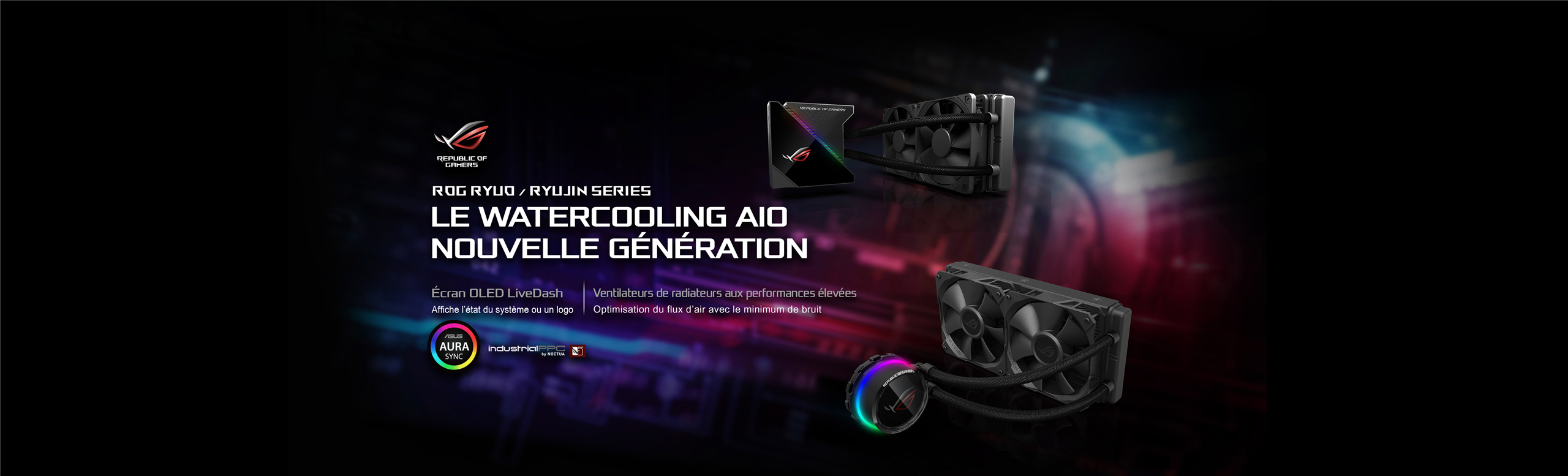 Refroidissement watercooling ASUS ROG