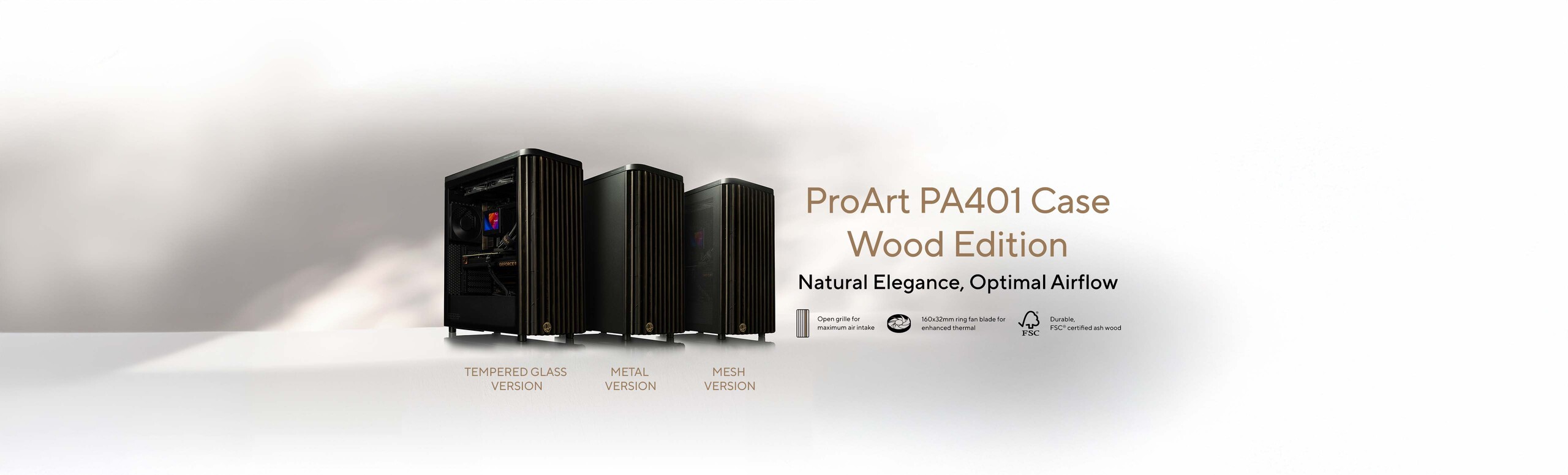 ProArt PA401 Wood Edition key visual