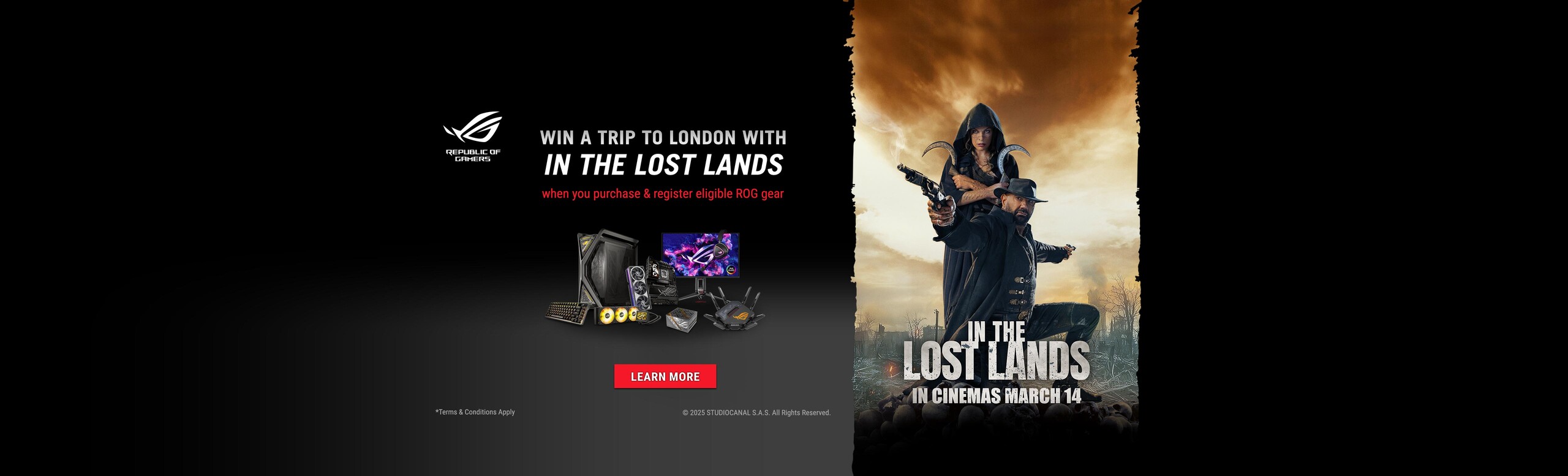 Lost In The Lands Banner - Giveaway Campaign