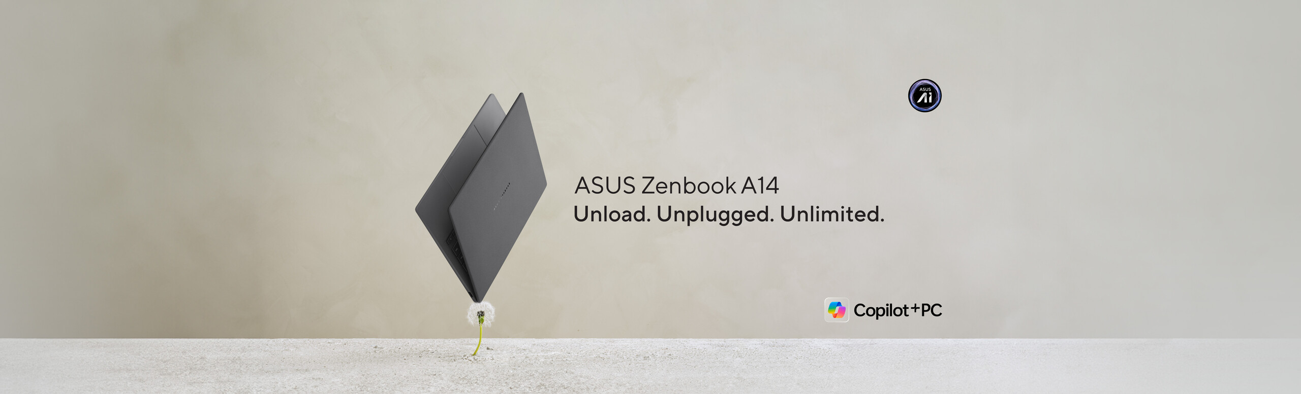 ASUS Zenbook A14 (UX3407);
Copilot+ PC