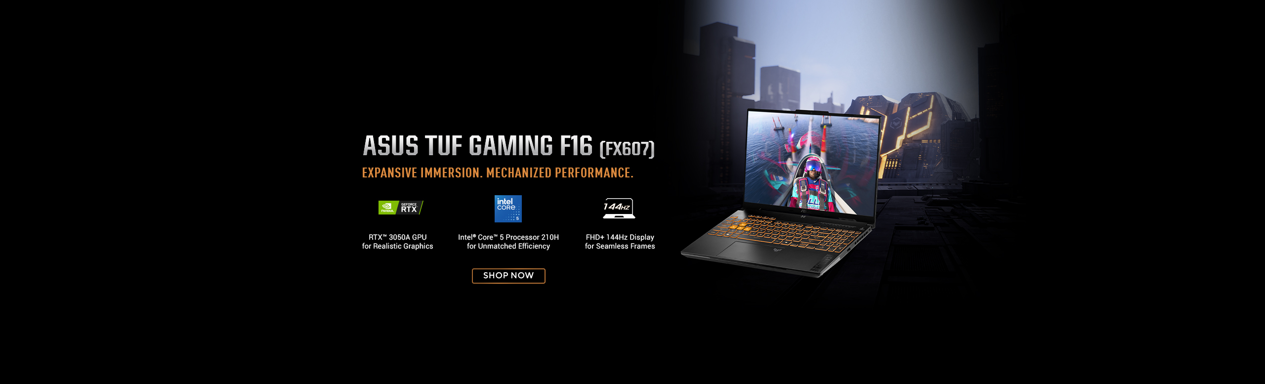 FX607 - ASUS TUF Gaming 16 Launch Banner