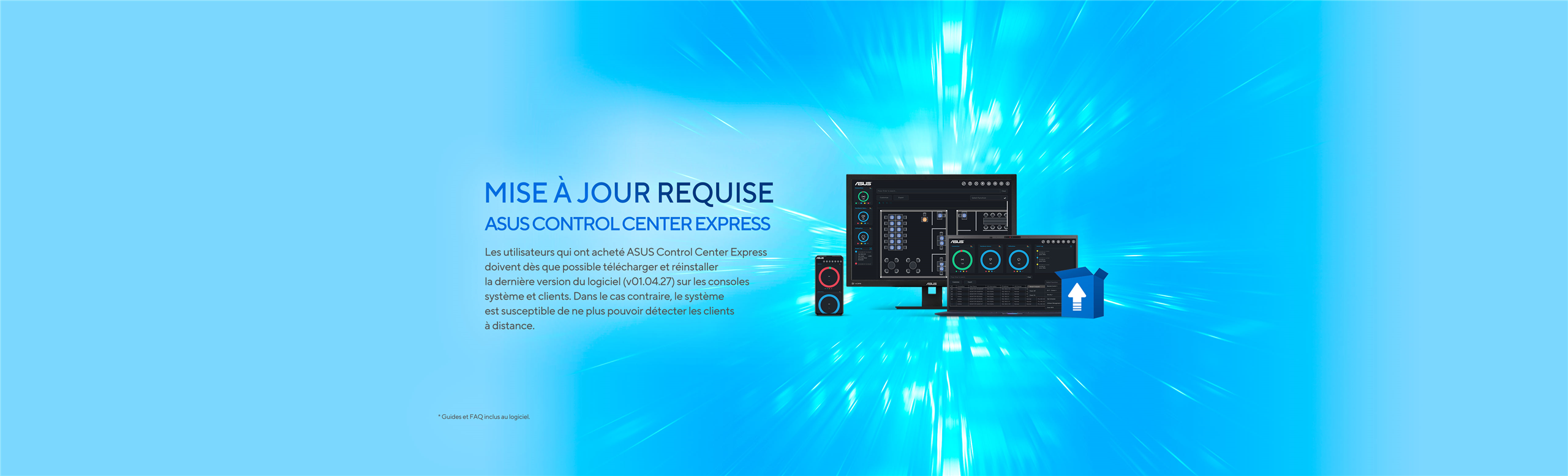 ASUS CONTROL CENTER UPDATE