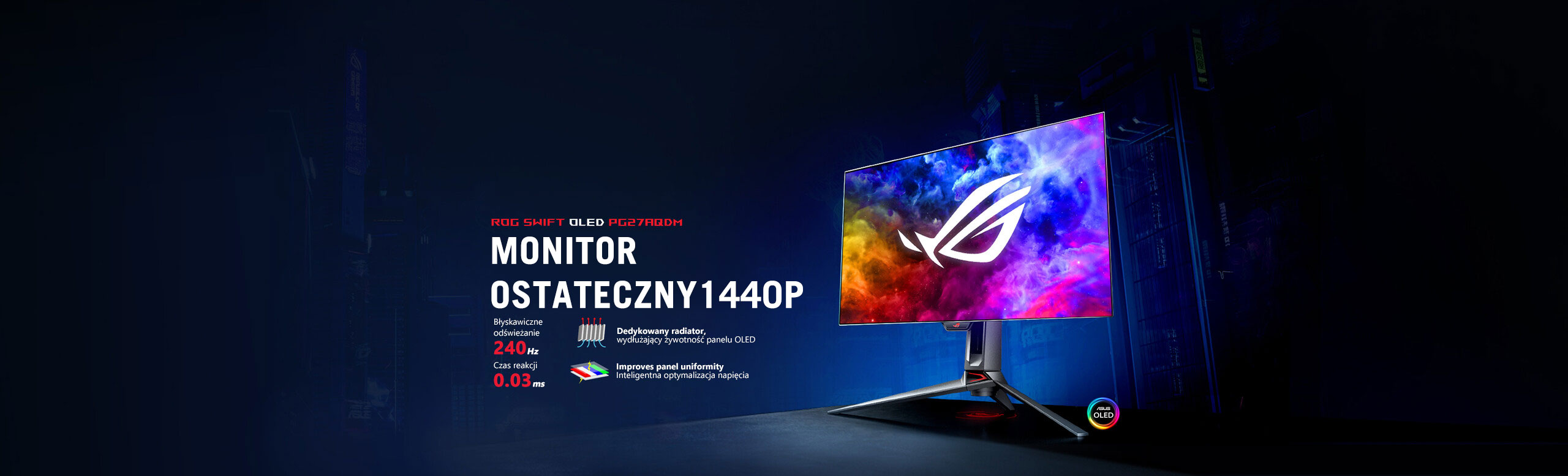 ROG SWIFT OLED PG27AQDM