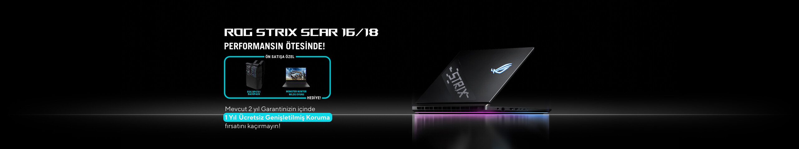 ROG STRIX SCAR 16 18 - PERFORMANSIN ÖTESİNDE