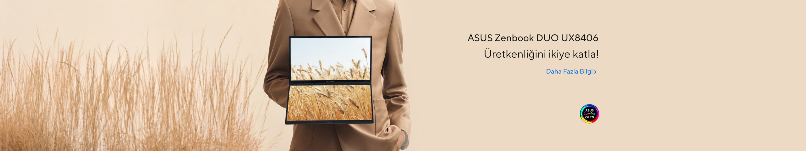 ASUS Zenbook DUO UX8406 - Üretkenliği ikiye katla!