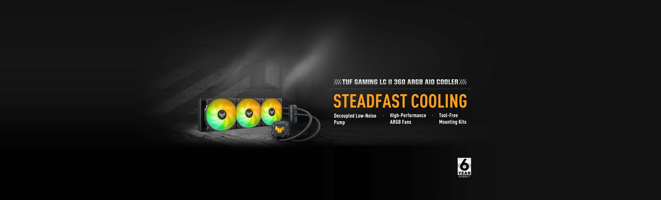 TUF Gaming LC II 360 ARGB AIO Cooler