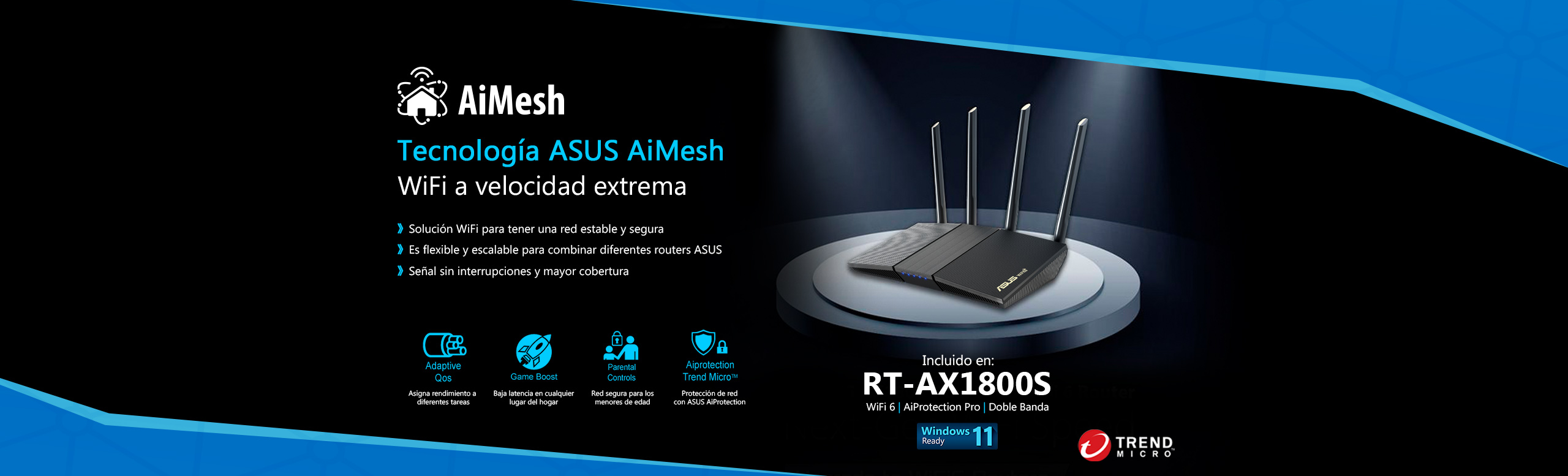 AiMesh - RT-AX1800S