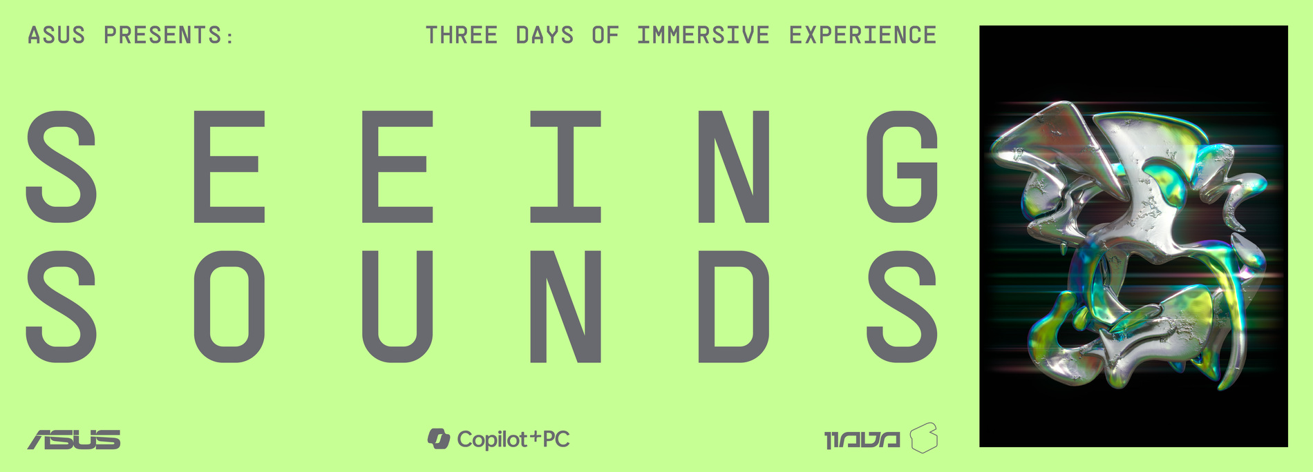 SEEING SOUNDS Exhibition 