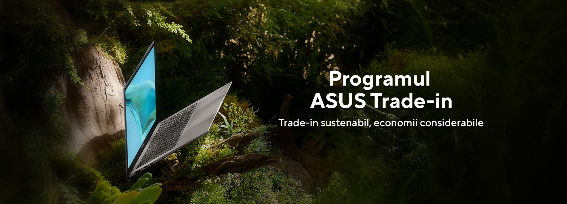 Programul ASUS Trade-in:  Schimbați-vă dispozitivul și economisiți în mod sustenabil 