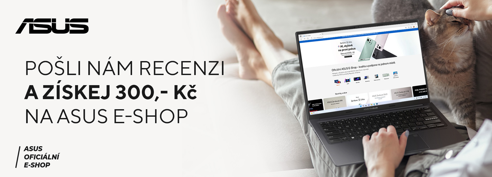 Pošlete nám svoji recenzi a získejte slevu 300 Kč na náš e-shop!