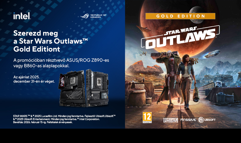 ASUS x Intel játékkód beváltása