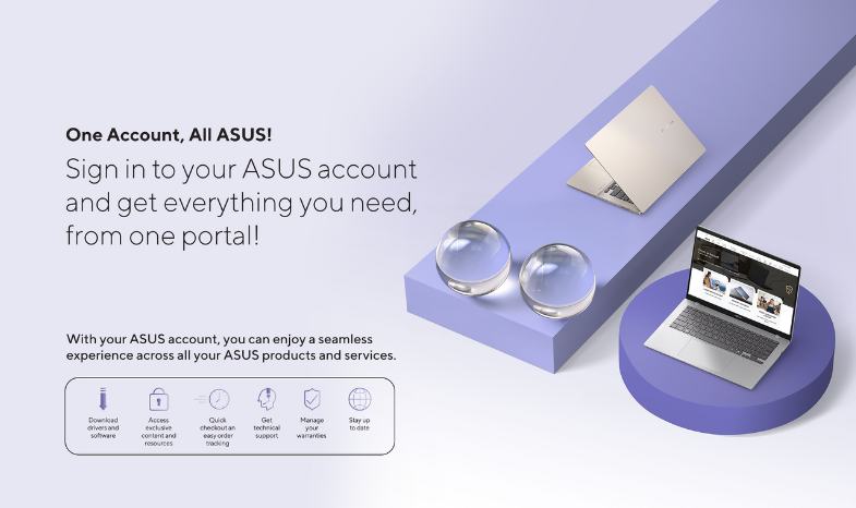 Sign up as an ASUS and ROG Member and Get exclusive benefits