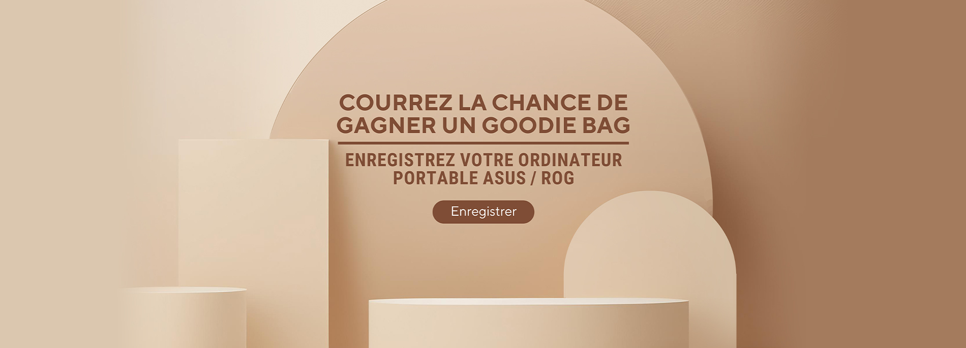 Gagnez un goodie bag ASUS ou ROG | Enregistrez votre ordinateur portable ASUS / ROG