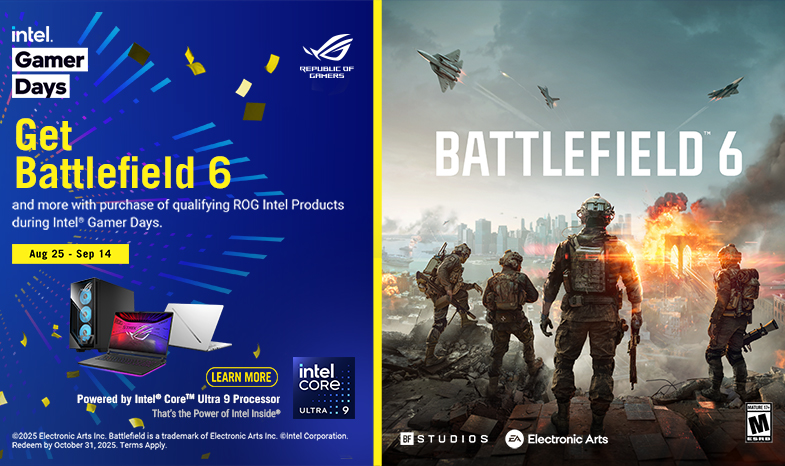Intel® Gamer Days 2025 - Battlefield 6