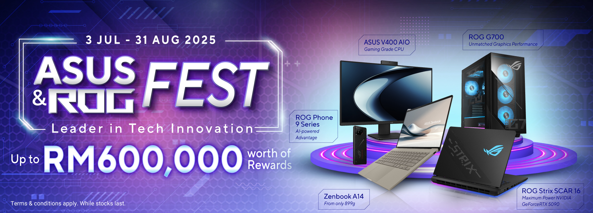 [TnG Redemption] ASUS & ROG FEST 2025