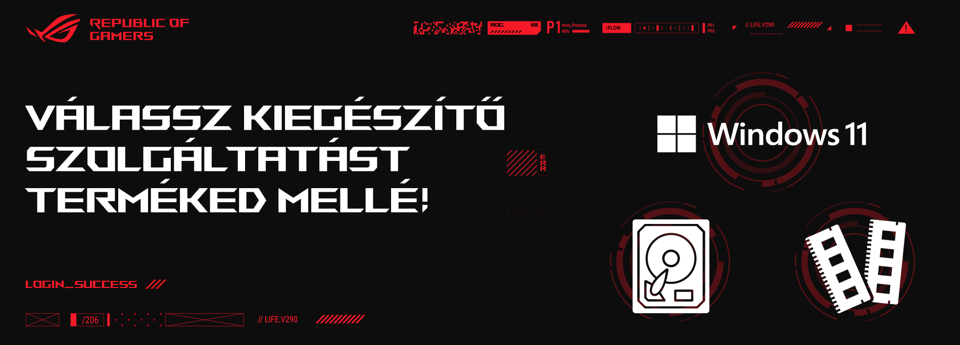 ASUS IT szervíz szolgáltatások