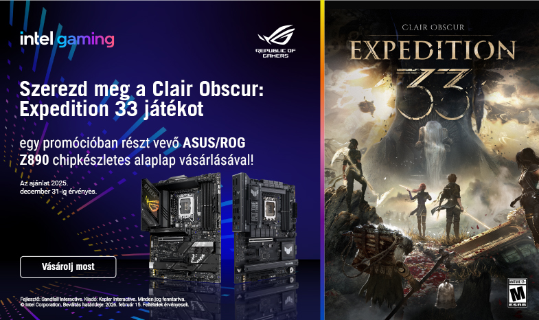 [ASUS x Intel] Expedition 33 játékkód beváltása