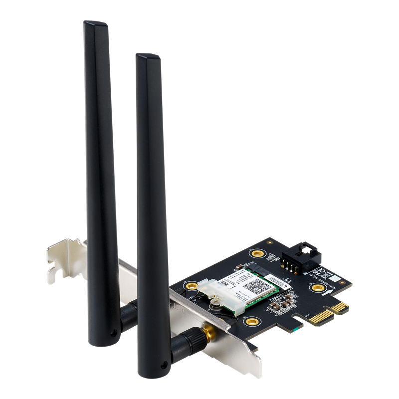 PCE-AX3000 front view, with antenna open