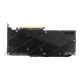 Dual series of GeForce RTX 2070 EVO graphics card, rear view 
