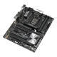 WS Z390 PRO motherboard, 45-degree left side view 