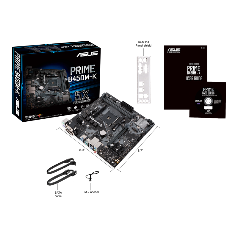 PRIME B450M-K What’s In the Box image