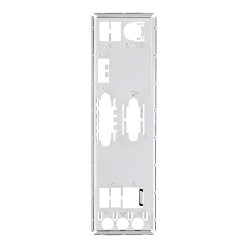 PRIME H310I-PLUS R2.0/CSM motherboard, I/O ports shield view