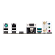 TUF B360-PRO GAMING (WI-FI) I/O ports closeup
