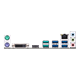 PRIME Z390M-PLUS I/O ports closeup