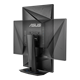 VG275Q, rear view, showing the pivot angles