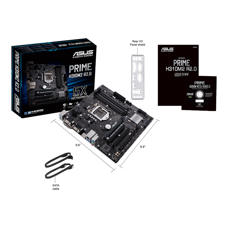 PRIME H310M2 R2.0 What’s In the Box image