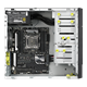 ESC700 G4 workstation, open front view 
