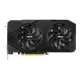 Dual GeForce GTX 1660 SUPER OC Edition 6GB GDDR6 EVO graphics card, front view 