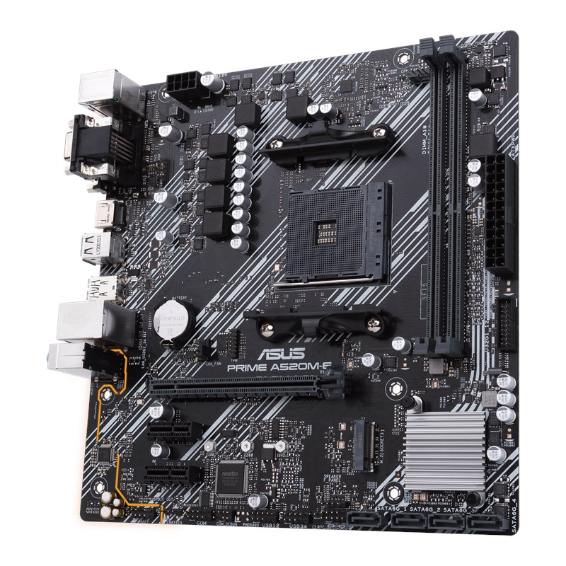 PRIME A520M-E front view, 45 degrees