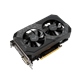 TUF Gaming GeForce GTX 1650 OC Edition 4GB GDDR6 graphics card, front angled view