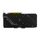 ASUS TUF Gaming X3 GeForce GTX 1660 6GB GDDR5 graphics card, rear view
