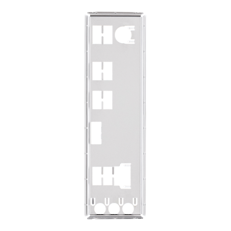 PRIME X570-P I/O ports shield view