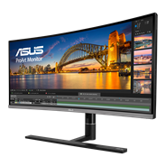 ProArt Display PA34VC shot angle