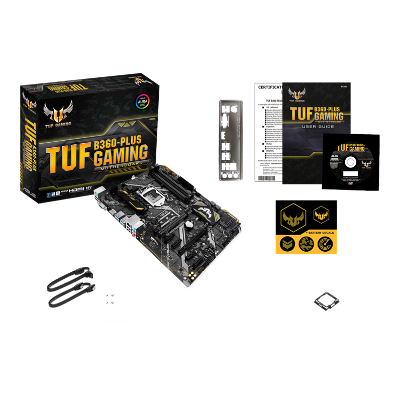 TUF B360-PLUS GAMING What’s In the Box image