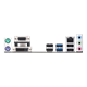 PRIME H410M-K I/O ports closeup