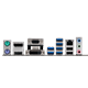 Q170M-C/CSM motherboard, I/O ports view