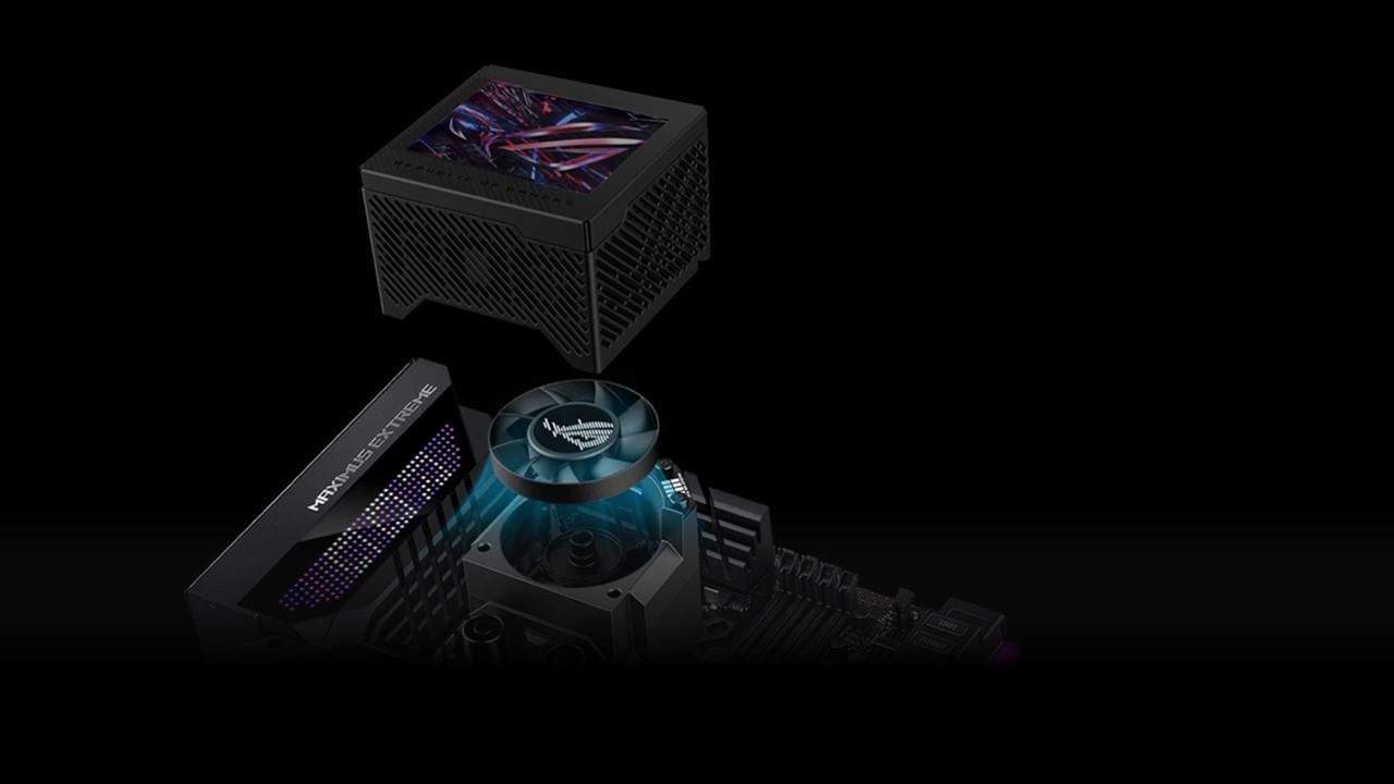 A computer parts with lights Description automatically generated with medium confidence