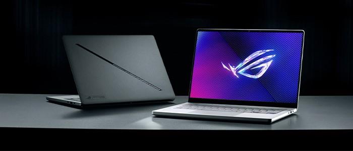 The front and back of ROG Zephyrus G14