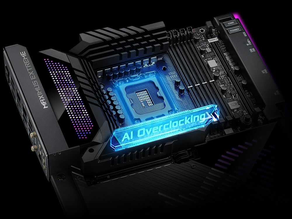 Ilustrace obrázku pro technologii ASUS AI Overclock na základní desce ROG Z790