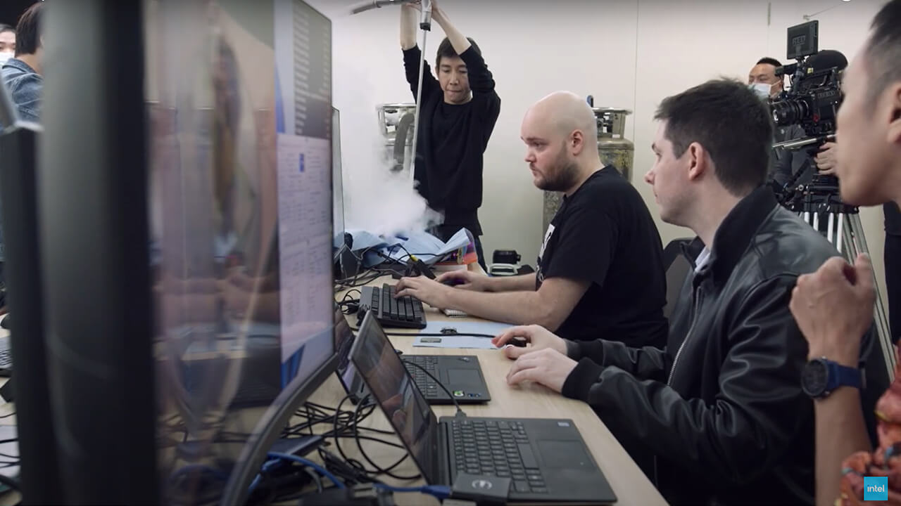 Obrázek akce přetaktování ASUS