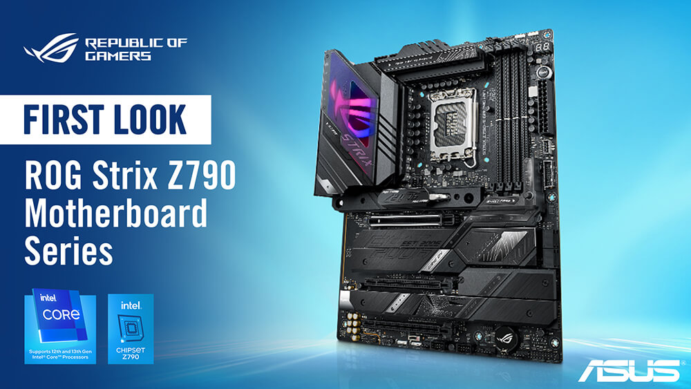 Obrázek se základní deskou ROG Strix Z790-E