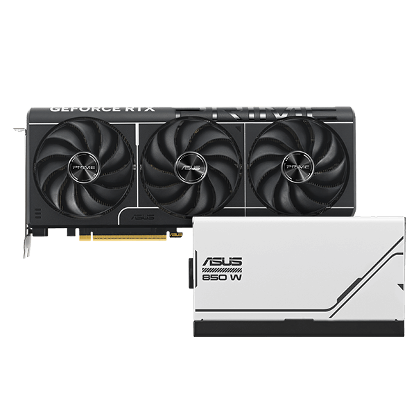 ASUS PRIME GeForce RTX™ 5070 Ti 16GB GDDR7 OC Edition y ASUS Prime 850W Oro