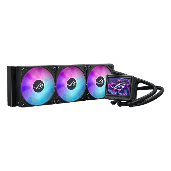 ROG Ryujin III 360 ARGB Extreme, toma en ángulo de 45